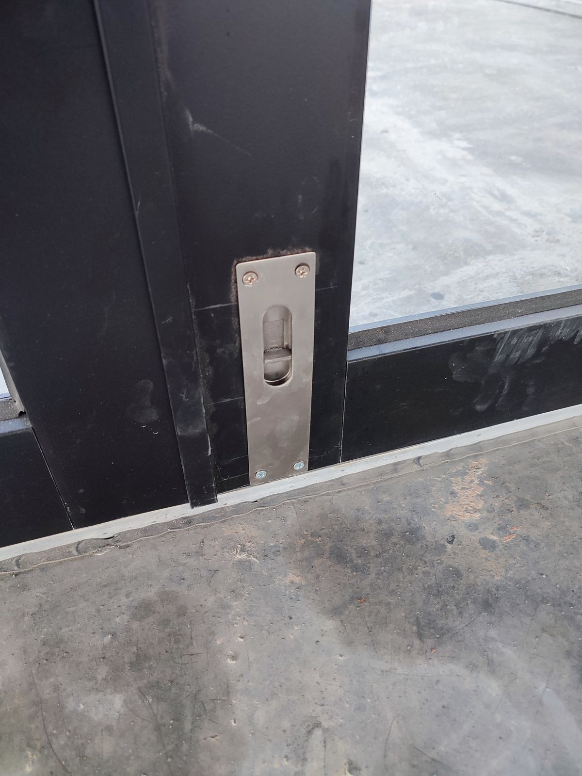 pintu lipat aluminium ayork - Dokumentasi Proyek